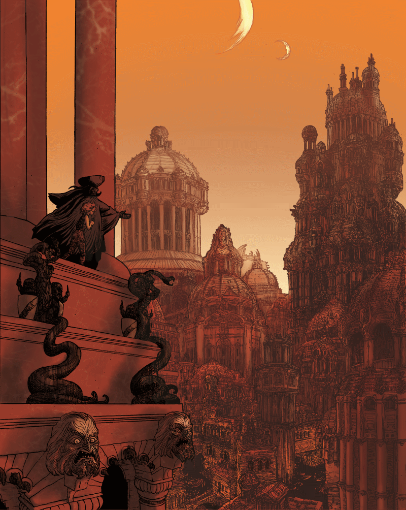 Image of a Martian City